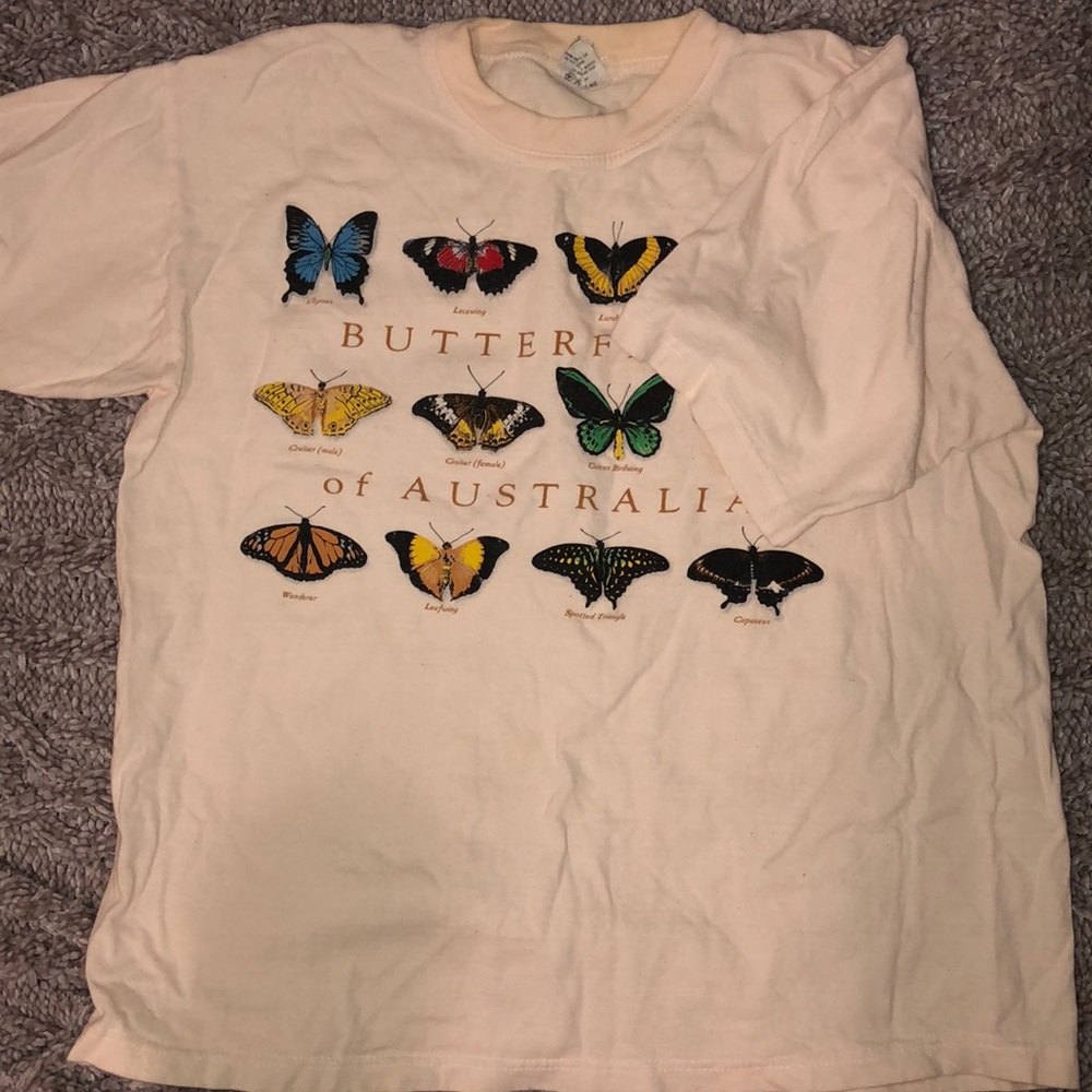 Australian butterfly t-shirt